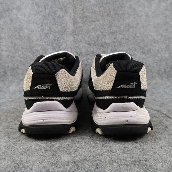 Avia Shoes Womens 8 Athletic Trainers Casual Active Walking Comfort Black White - Picture 5 of 12